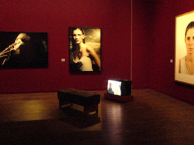 Installationsansicht Sarahs Video, Leopold Museum 2006